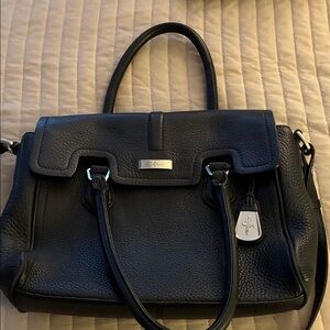 Black Leather Handbag